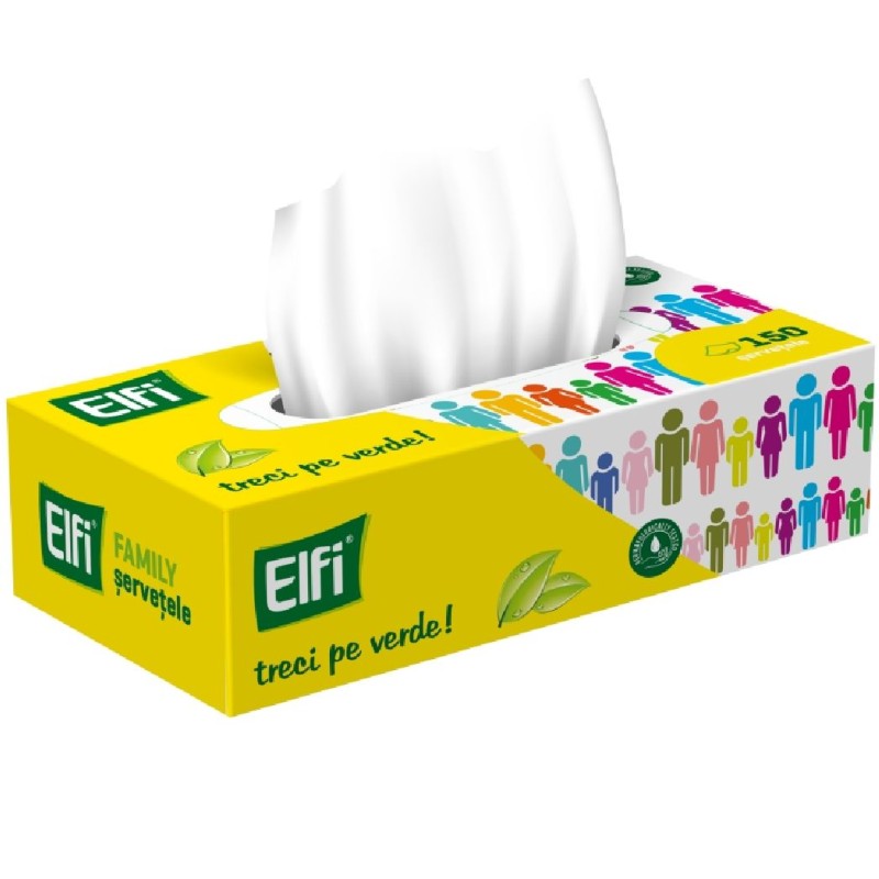 ELFI SERVETELE CUTIE 150BUC 2STR