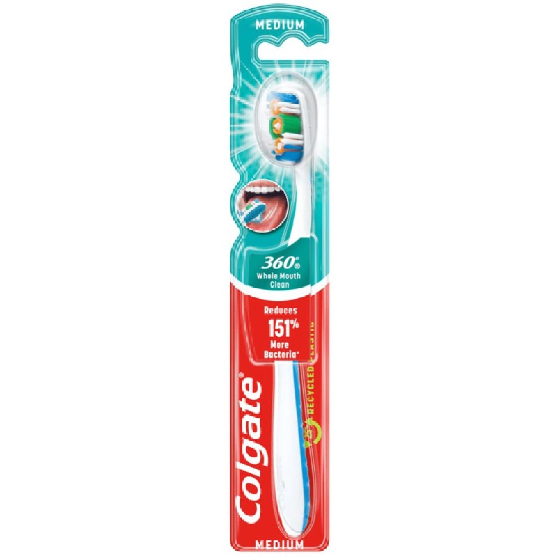 COLGATE PERIUTA DINTI 360 WHOLE MOUTH CLEAN MEDIUM