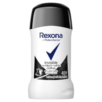 REXONA ANTIPERSPIRANT STICK 40ML INVISIBLE BW