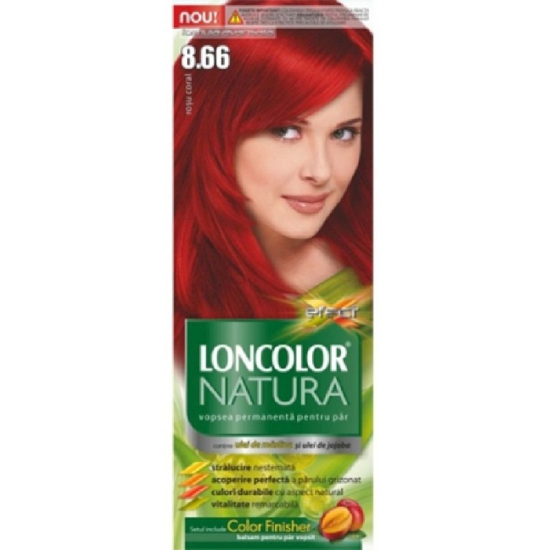 LONCOLOR NATURA VOPSEA PAR 8/66 ROSU CORAL