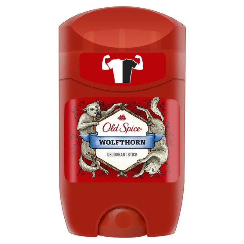 OLD SPICE ANTIPERSPIRANT STICK 50ML WOLFTHORN