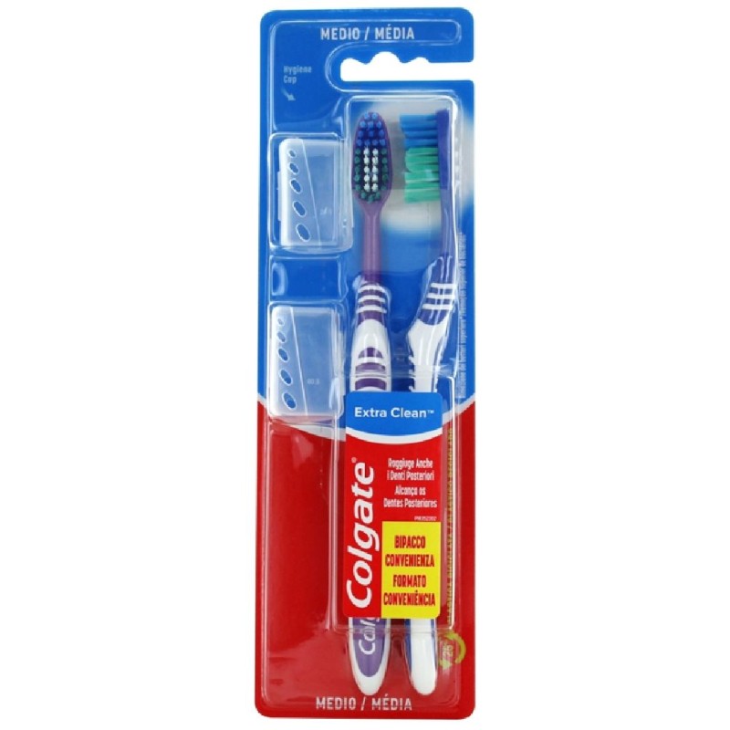 COLGATE PERIUTA DINTI EXTRA CLEAN 2BUC