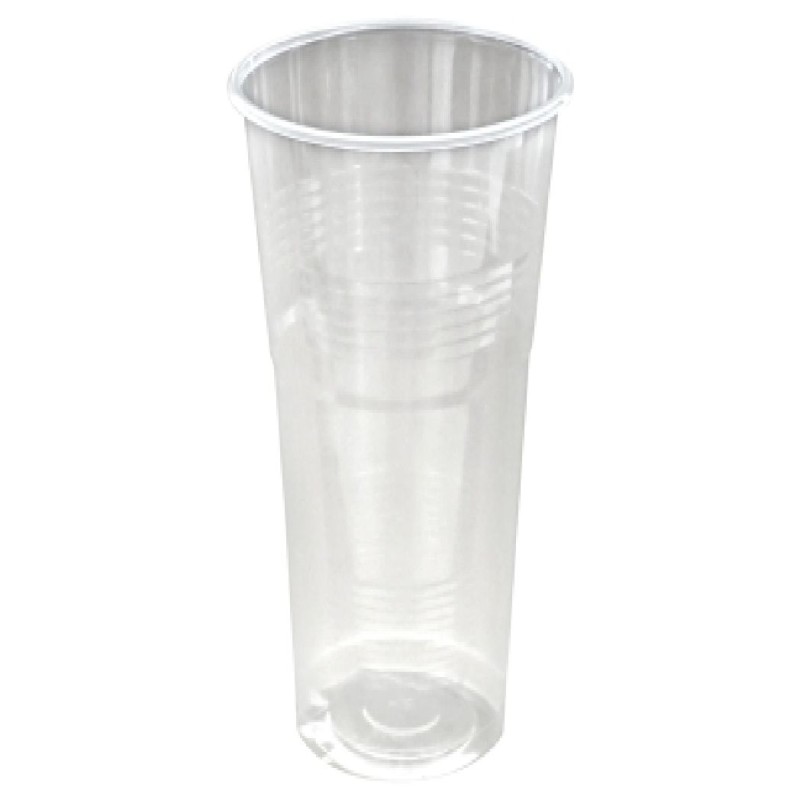 PAHAR PLASTIC TRANSPARENT SAFIR 500ML 50BUC/SET