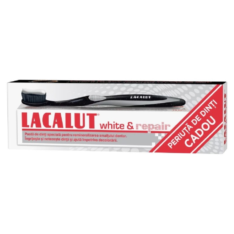LACALUT PASTA DINTI 75ML WHITE REPAIR+PERIUTA