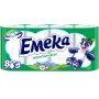 EMEKA HARTIE IGIENICA 8ROLE 3STRATURI MOUNTAIN FRESH