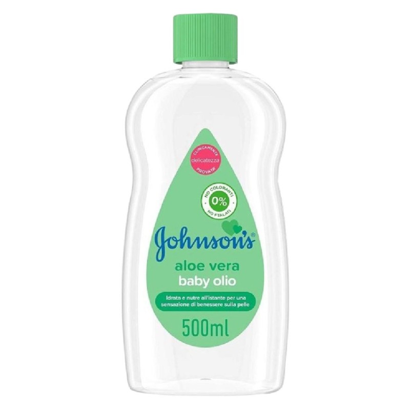 JOHNSONS BABY ULEI CORP 500ML ALOE VERA