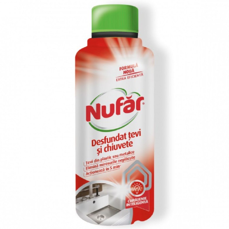 NUFAR SOLUTIE DESFUNDAT TEVI SI CHIUVETE 375ML