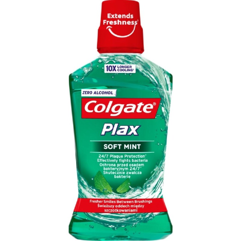COLGATE APA GURA 500ML PLAX SOFT MINT