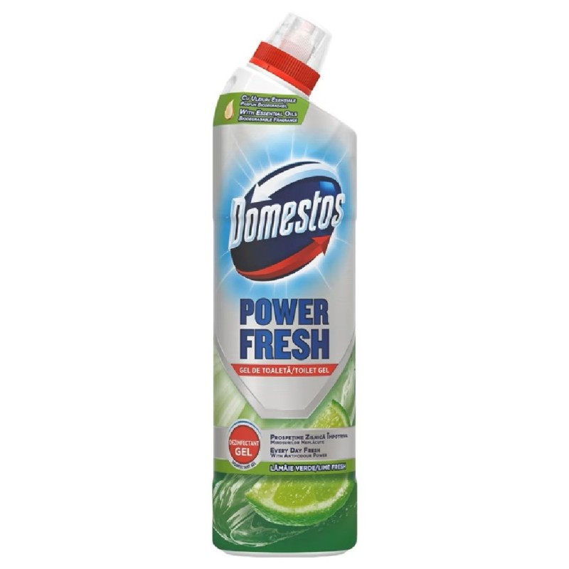 DOMESTOS SOLUTIE WC LICHID 700ML LIME FRESH