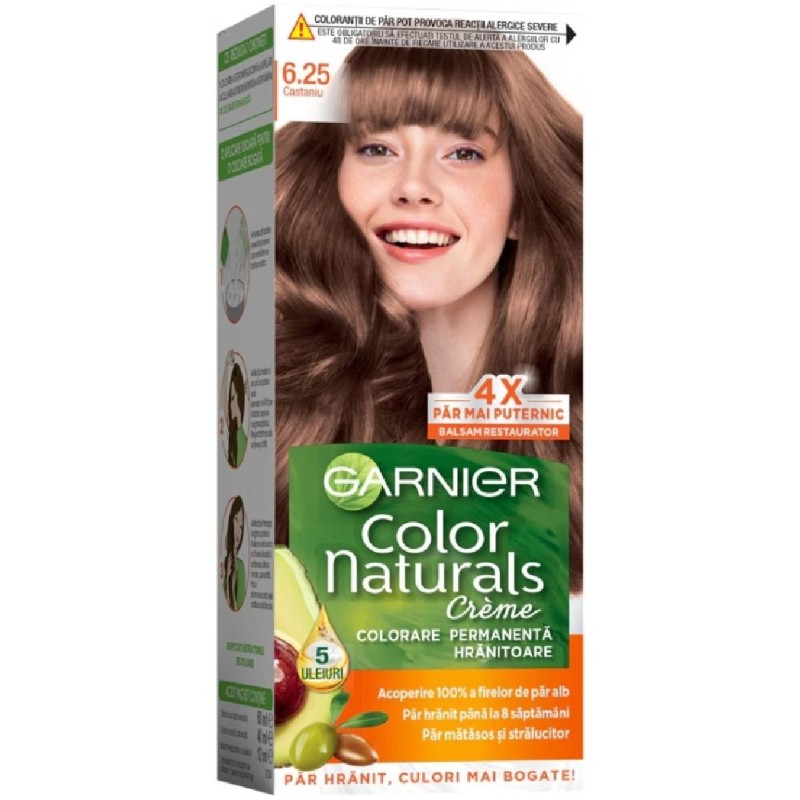 GARNIER COLOR NATURALS VOPSEA PAR 6/25 CASTANIU