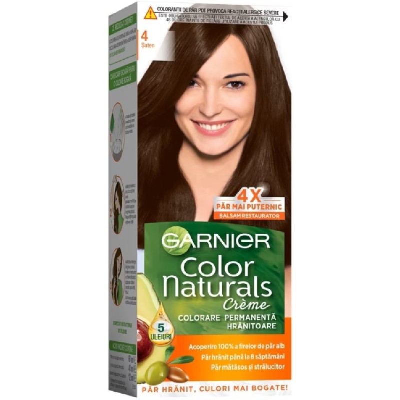 GARNIER COLOR NATURALS VOPSEA PAR 4 SATEN