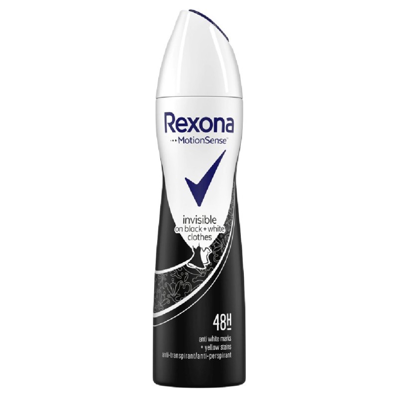REXONA ANTIPERSPIRANT DEO 150ML INVISIBLE BW