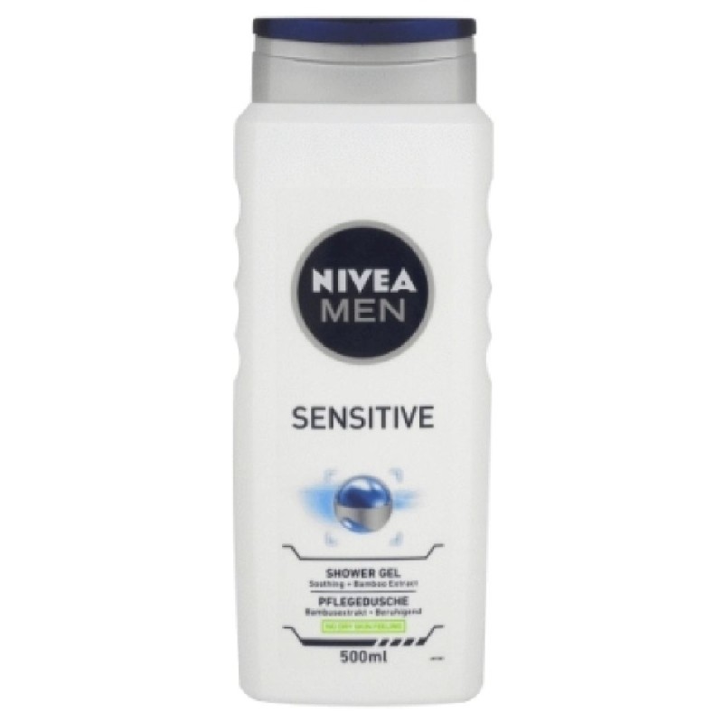 NIVEA GEL DUS 500ML MEN SENSITIVE