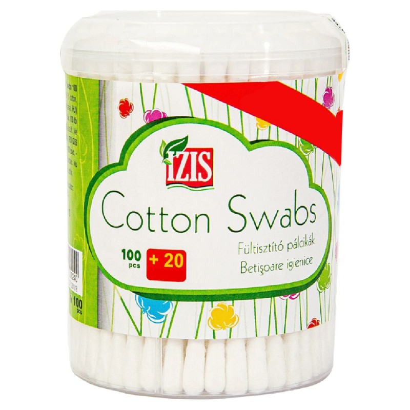 IZIS BETISOARE URECHI CUTIE 100BUC