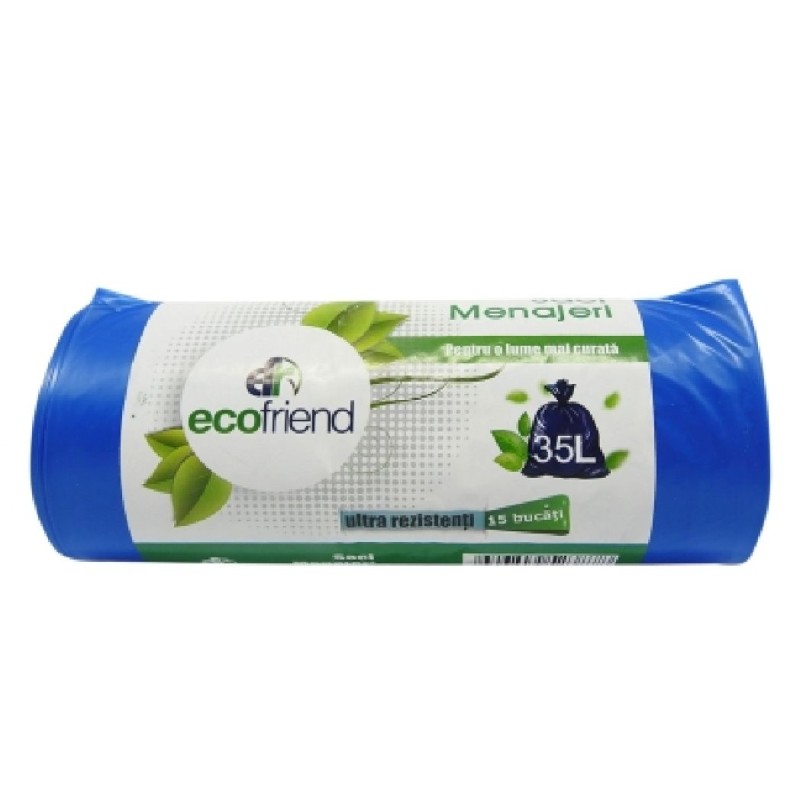 ECO SACI MENAJ 35L/15BUC