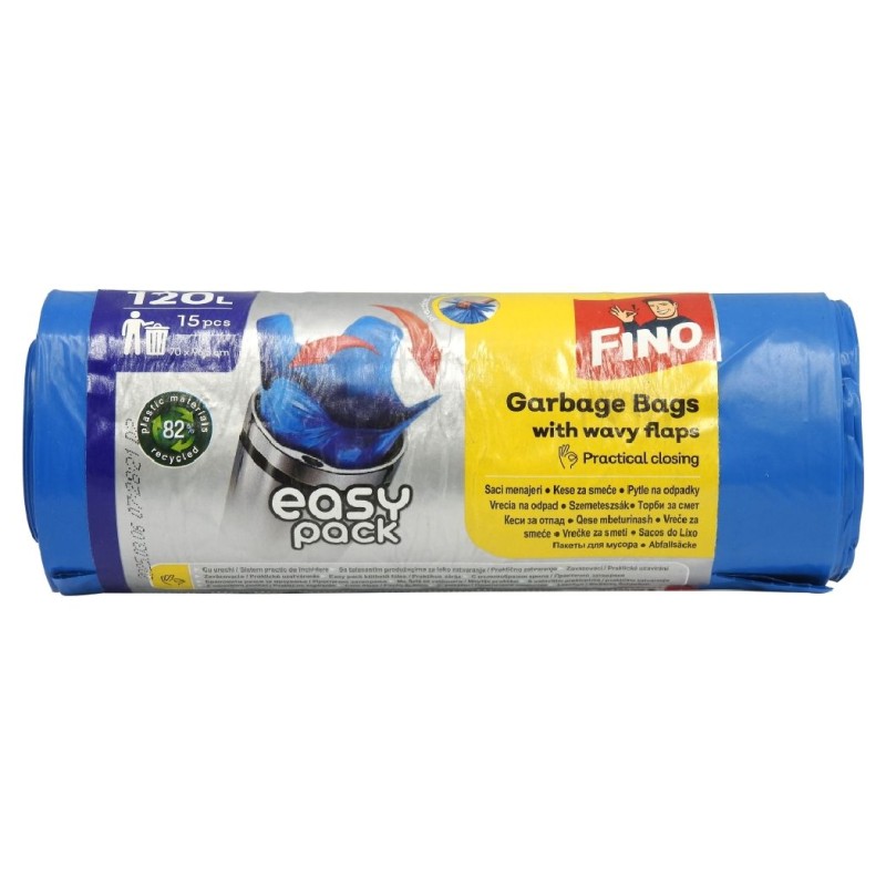 FINO SACI MENAJ EASY PACK 120L 15BUC
