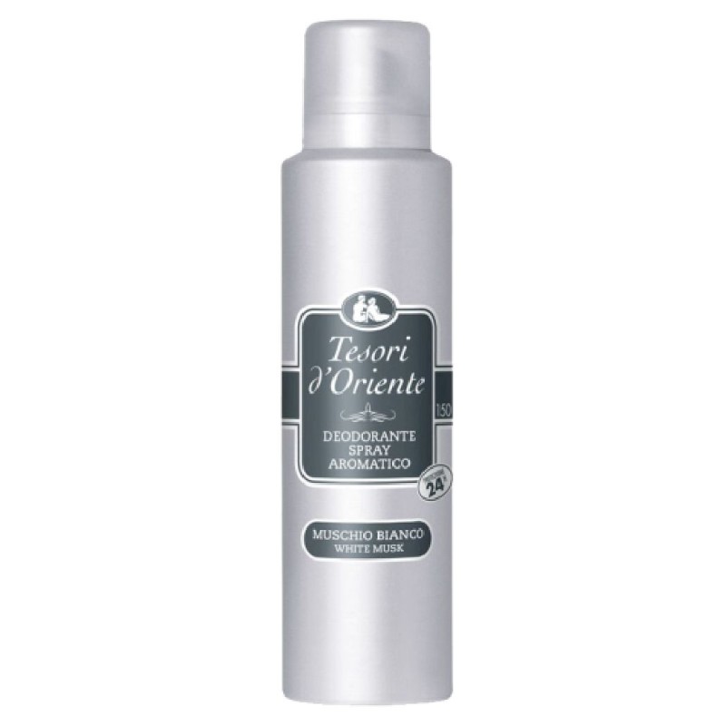 TESORI D ORIENTE DEODORANT 150ML WHITE MUSK