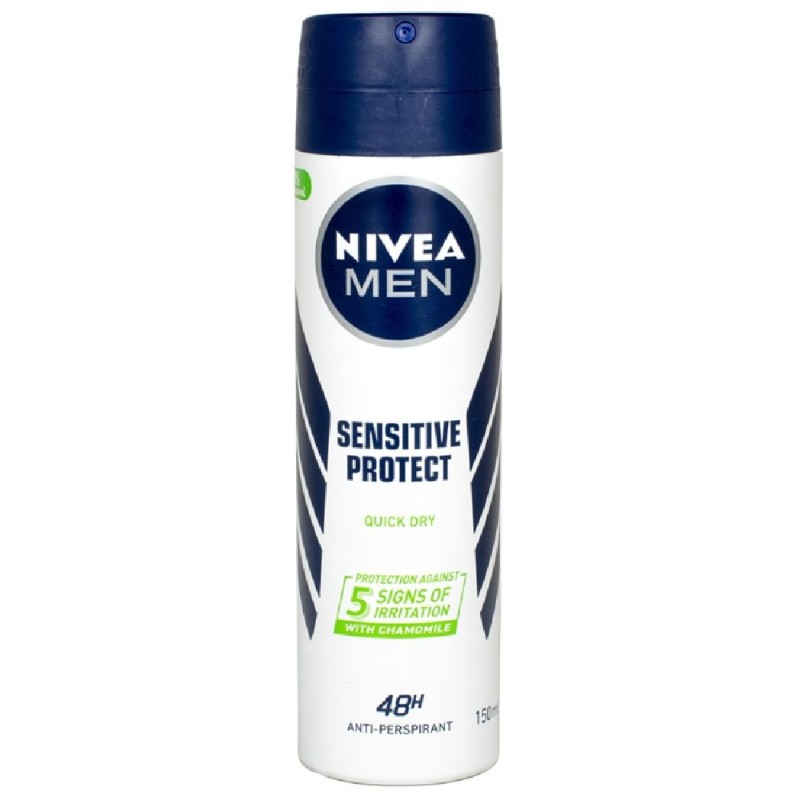 NIVEA ANTIPERSPIRANT DEO 150ML MEN SENSITIVE PROTECT