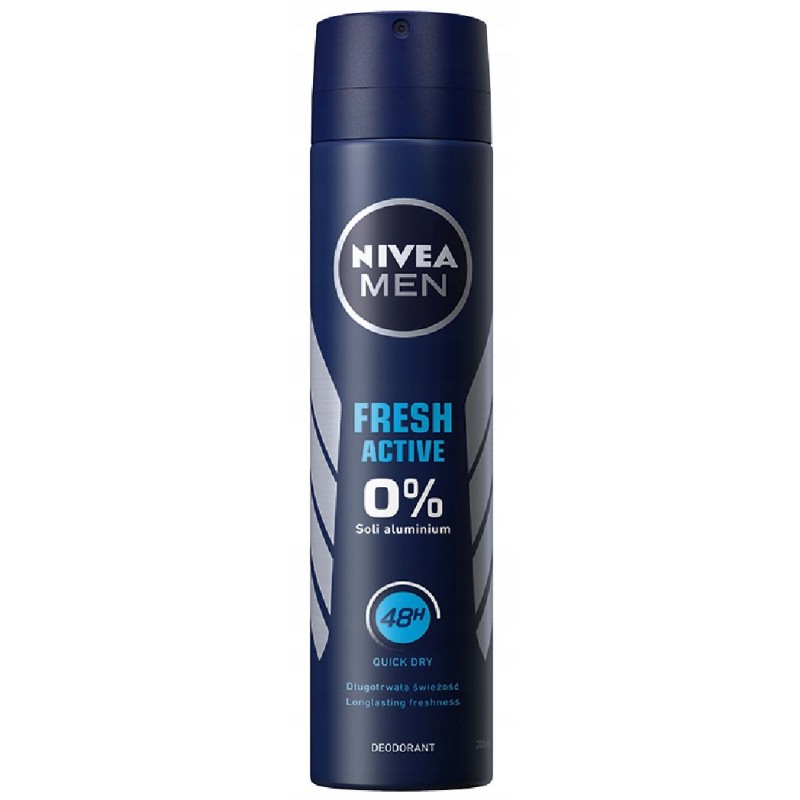 NIVEA ANTIPERSPIRANT DEO 200ML MEN FRESH ACTIVE