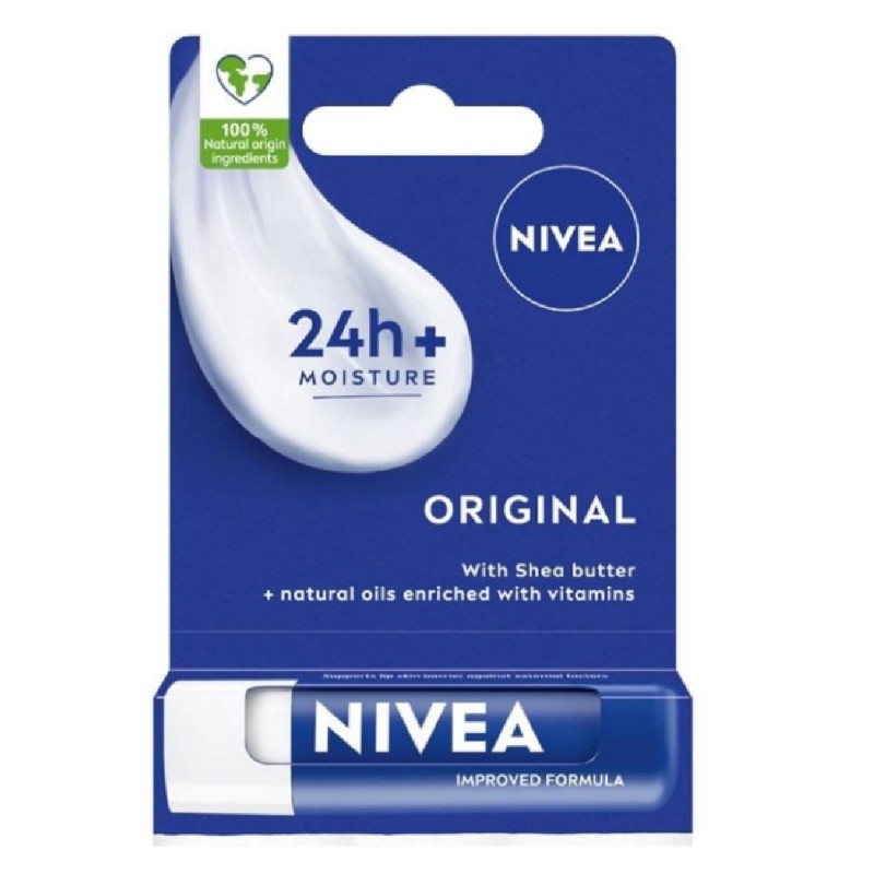 NIVEA LIP CARE 4.8G ORIGINAL CARE