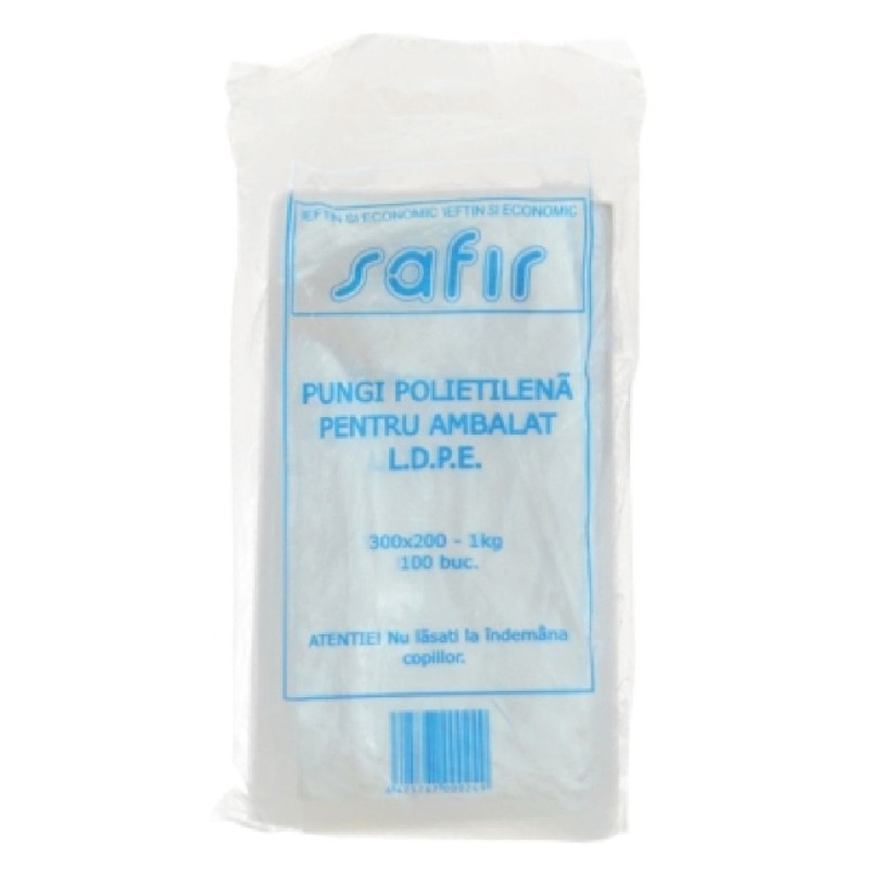 PUNGI CONGELATOR SAFIR 1KG 90BUC