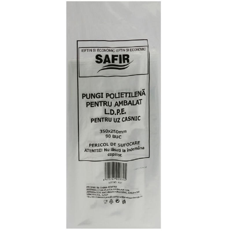 PUNGI CONGELATOR SAFIR 2KG 90BUC