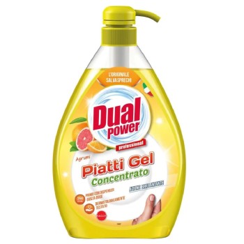 DUAL DETERGENT VASE 1000ML POWER AGRUMI