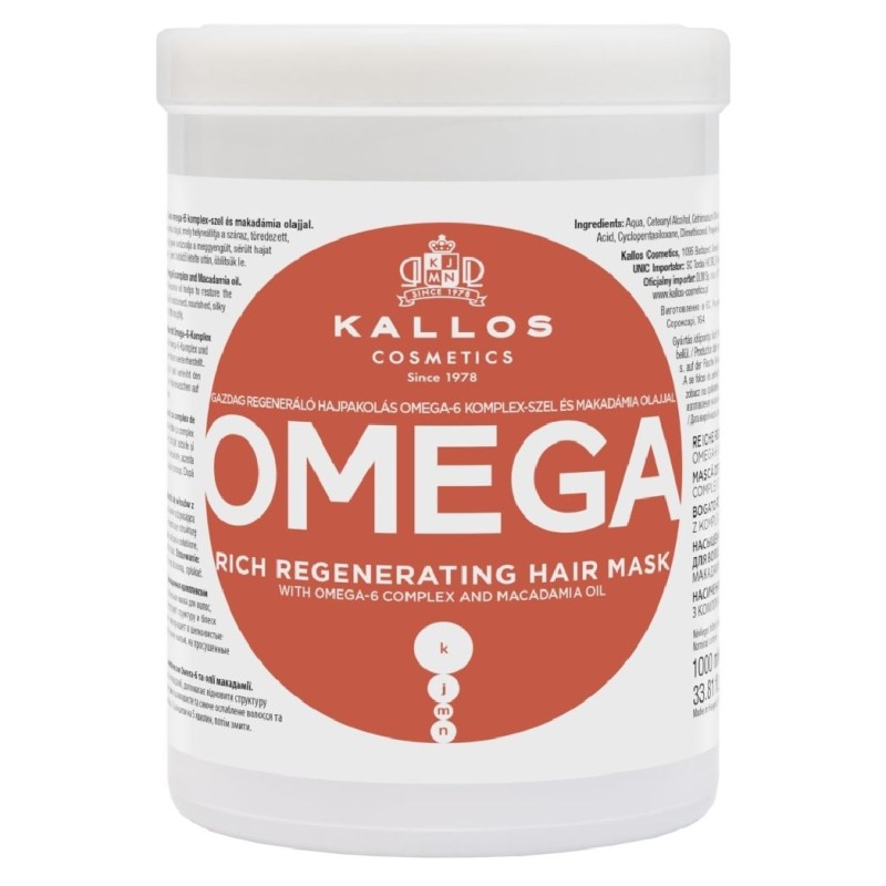 KALLOS MASCA PAR 1000ML OMEGA