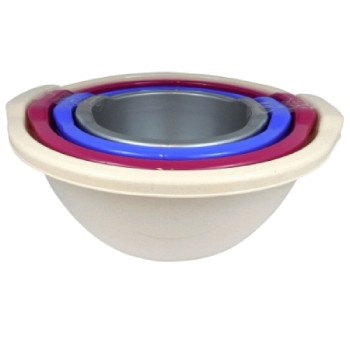 SET 4 LIGHEANE ROTUNDE CU MANER 3L/5L/8L/12 L