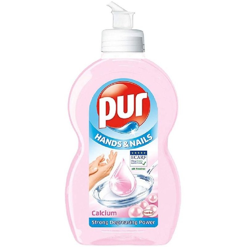 PUR DETERGENT VASE LICHID 450ML CALCIUM