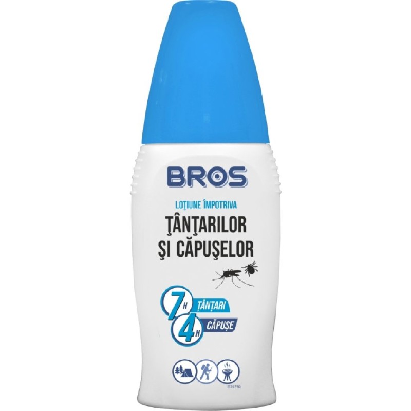 BROS LOTIUNE IMPOTRIVA TANTARILOR TROPICALI SI CAPUSE 50ML 002