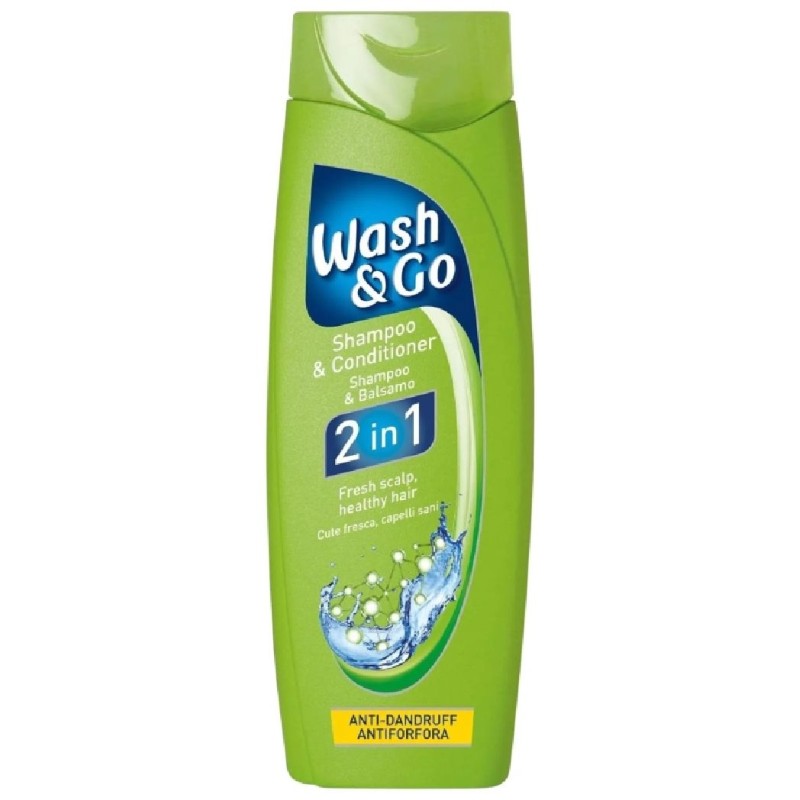 WASH&GO SAMPON 400ML ANTIMATREATA