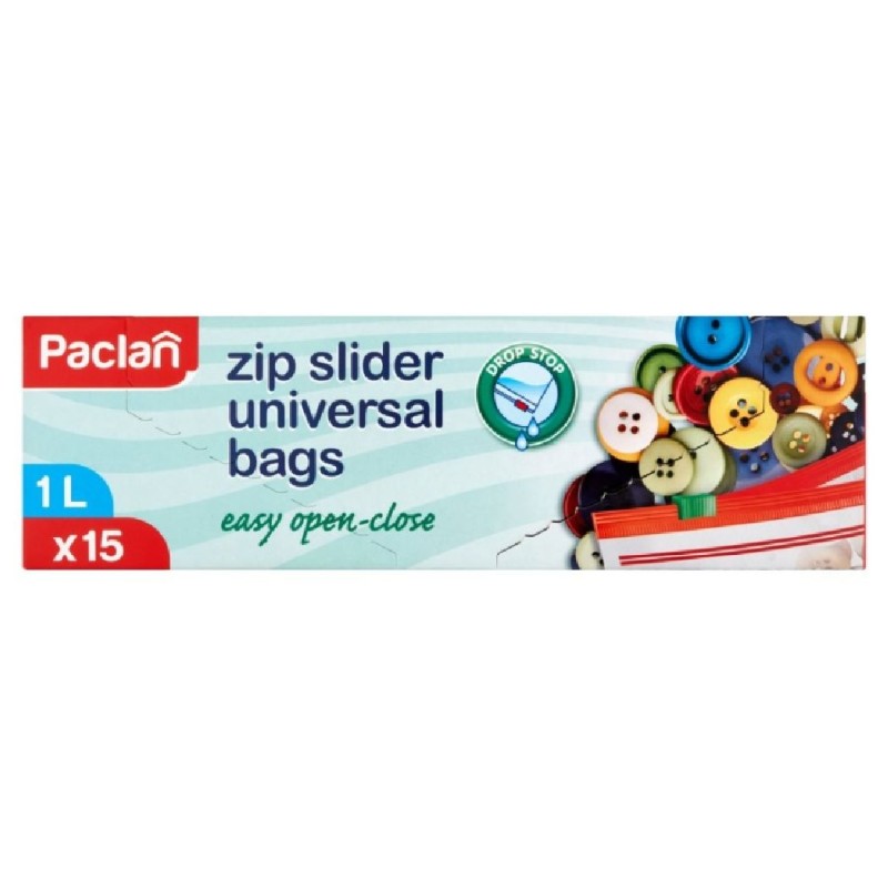 PACLAN PUNGI CONGELATOR ZIP 1L 15BUC