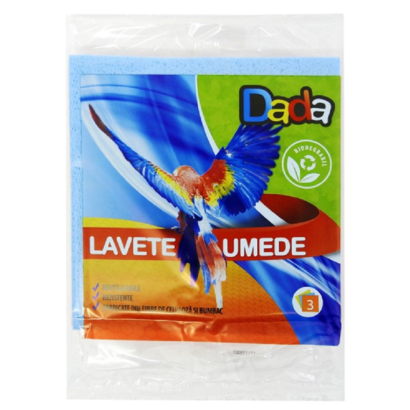 DADA LAVETE UMEDE 3BUC/SET