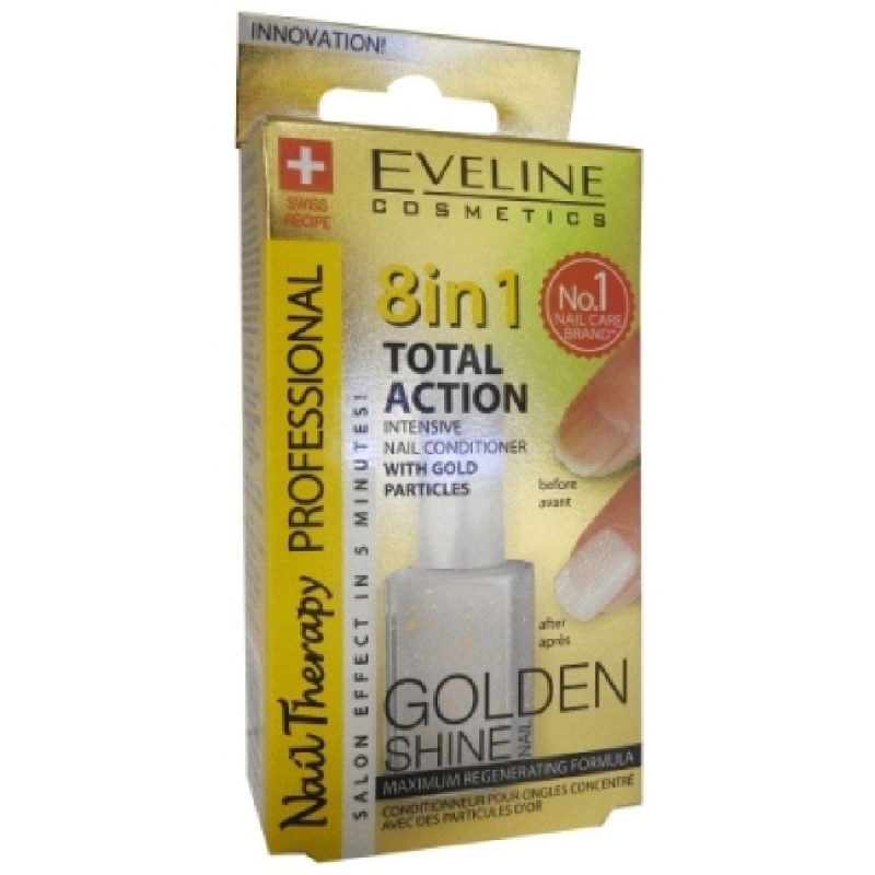 EVELINE NAIL THERAPY 8 IN 1 GOLD