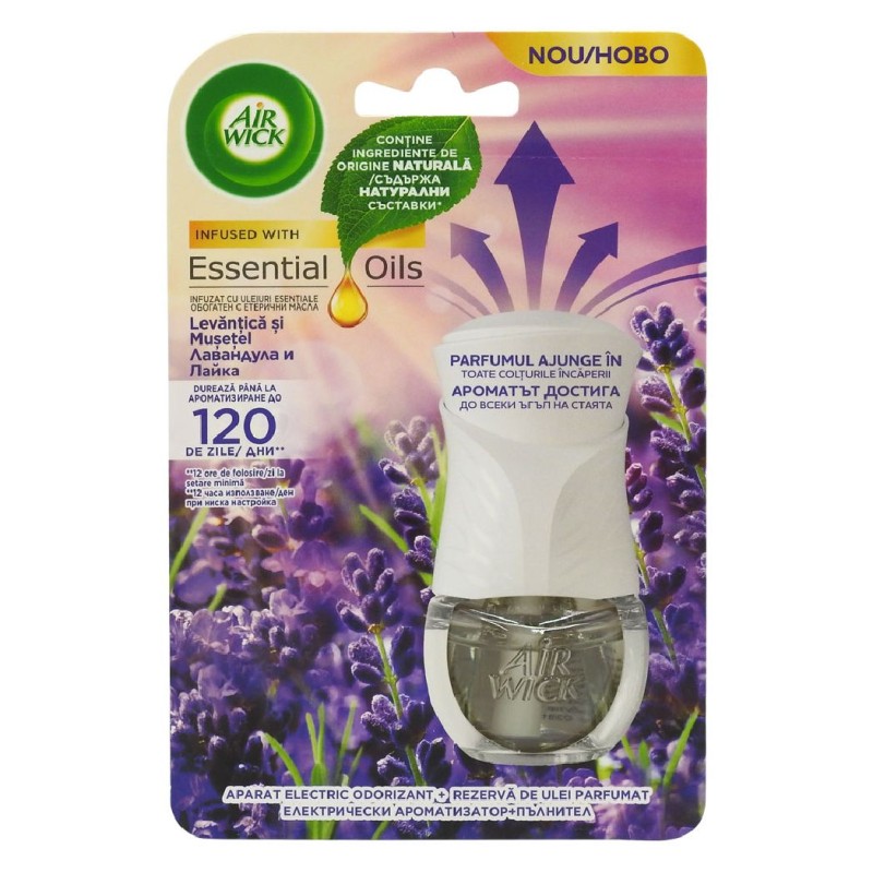 AIRWICK ODORIZANT AP+REZ 19ML LAVANDA&MUSETEL