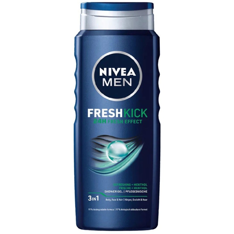 NIVEA GEL DUS 500ML MEN COOLKICK