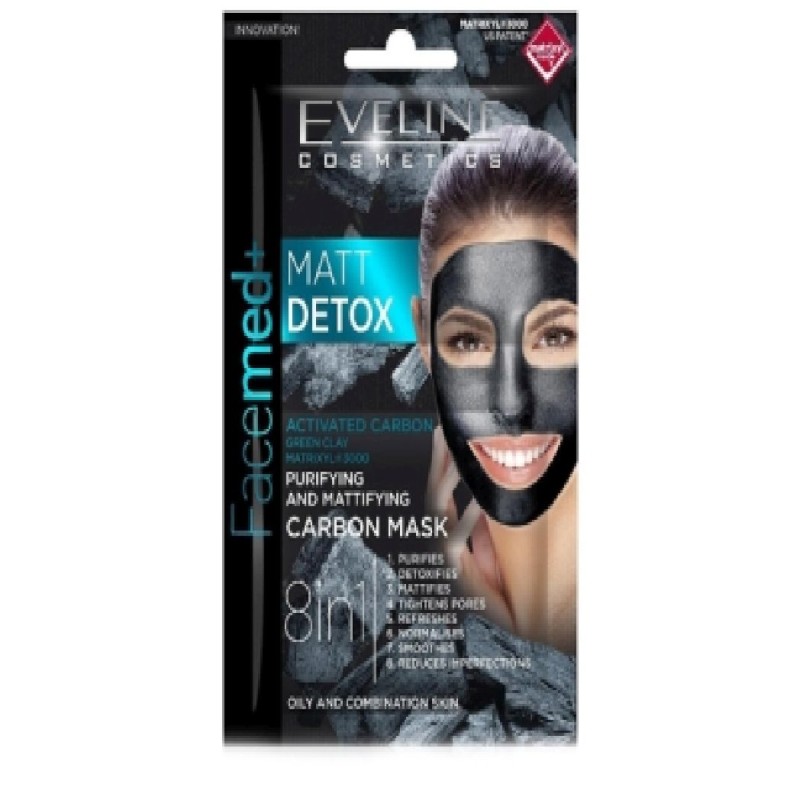 EVELINE MASCA FATA 2X5ML MATT DETOX
