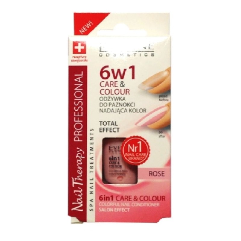EVELINE NAIL THERAPY 6IN1 ROSE