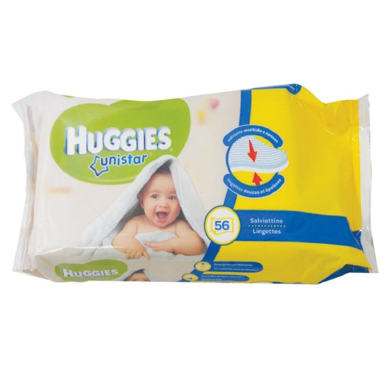 HUGGIES SERVETELE UMEDE 56BUC UNISTAR