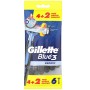 GILLETTE APARAT RAS BLUE3 4+2BUC