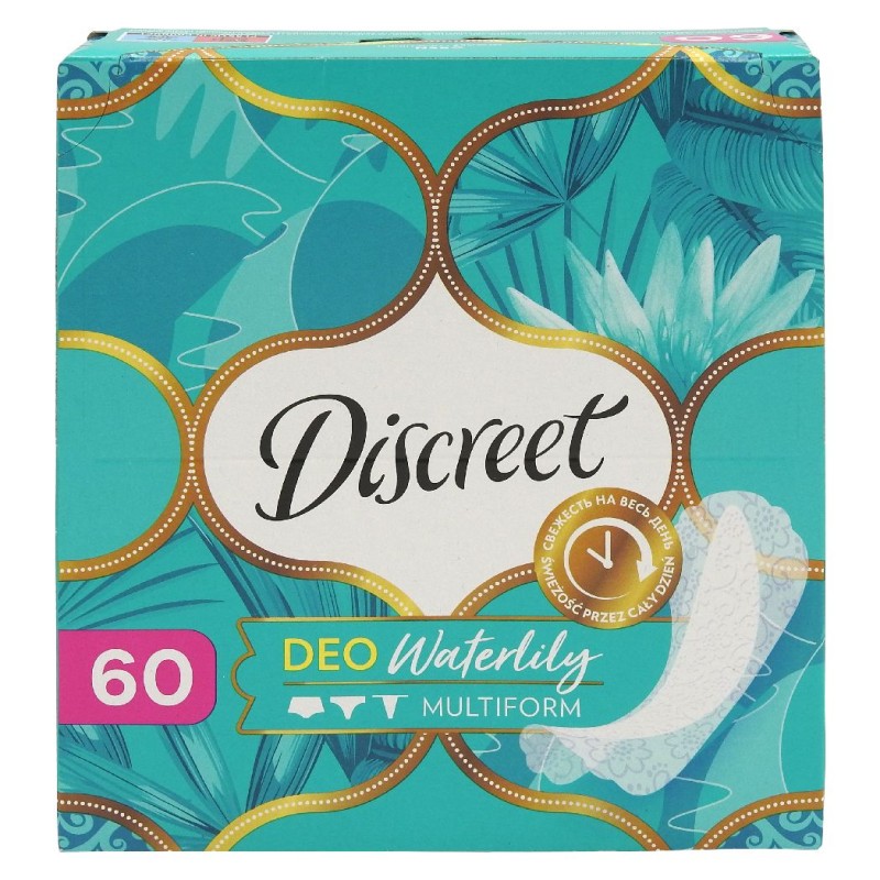 DISCREET ABSORBANTE ZILNICE 60BUC NORMAL NO PARFUME