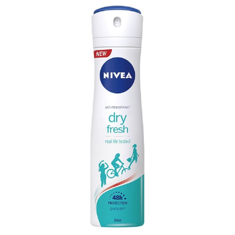 NIVEA ANTIPERSPIRANT DEO 150ML DRY FRESH