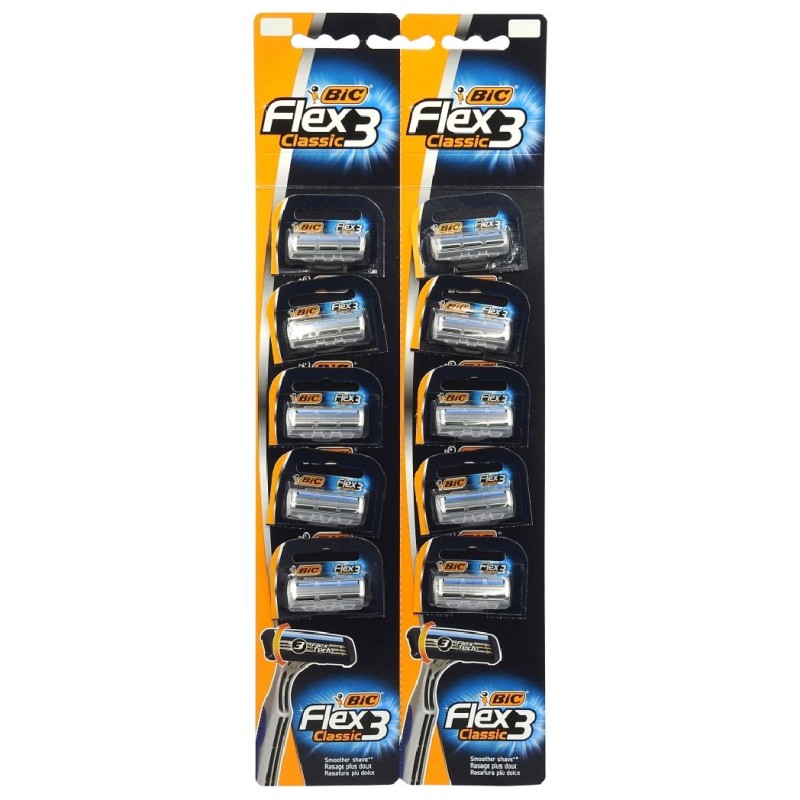 BIC APARAT RAS 10BUC FLEX3 COMFORT CLASIC