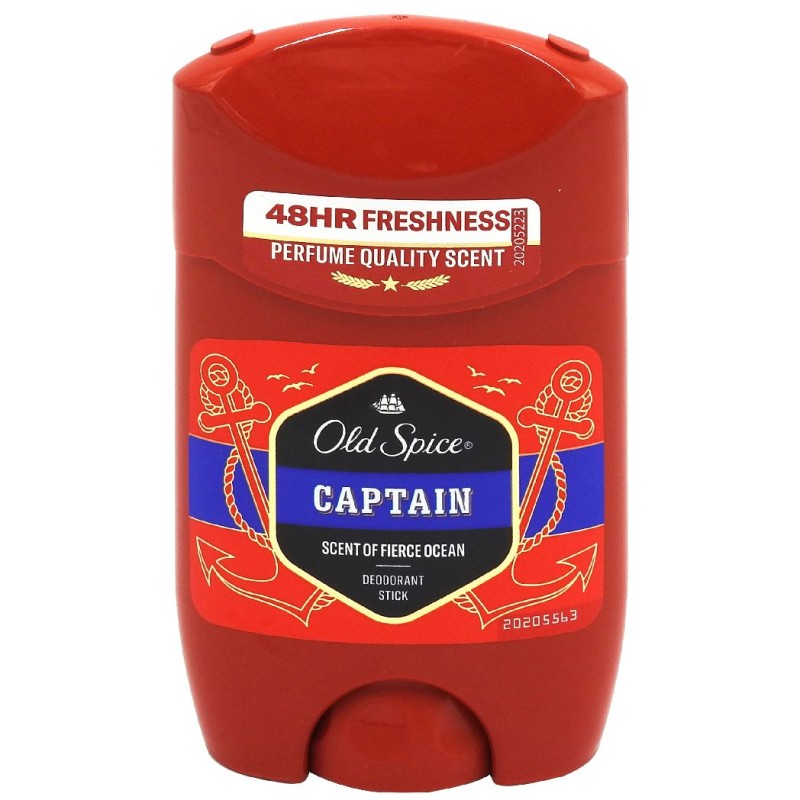 OLD SPICE ANTIPERSPIRANT STICK MEN 50ML CAPTAIN