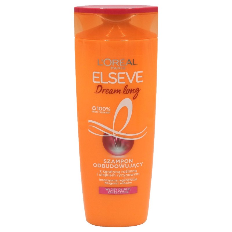 LOREAL ELSEVE SAMPON 400ML DREAM LONG REPARATOR KERATINA+VITAMINE+ULEI DE RICIN