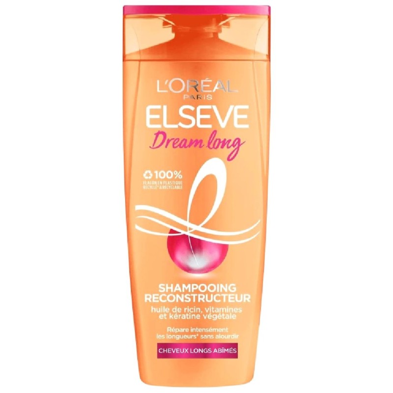 LOREAL ELSEVE SAMPON 250ML DREAM LONG REPARATOR KERATINA+VITAMINE+ULEI DE RICIN