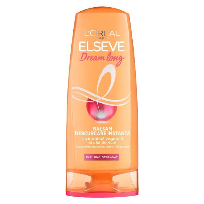 LOREAL ELSEVE BALSAM 200ML DREAM LONG DESCURCARE INSTANTA KERATINA+VITAMINE+ULEI DE RICIN