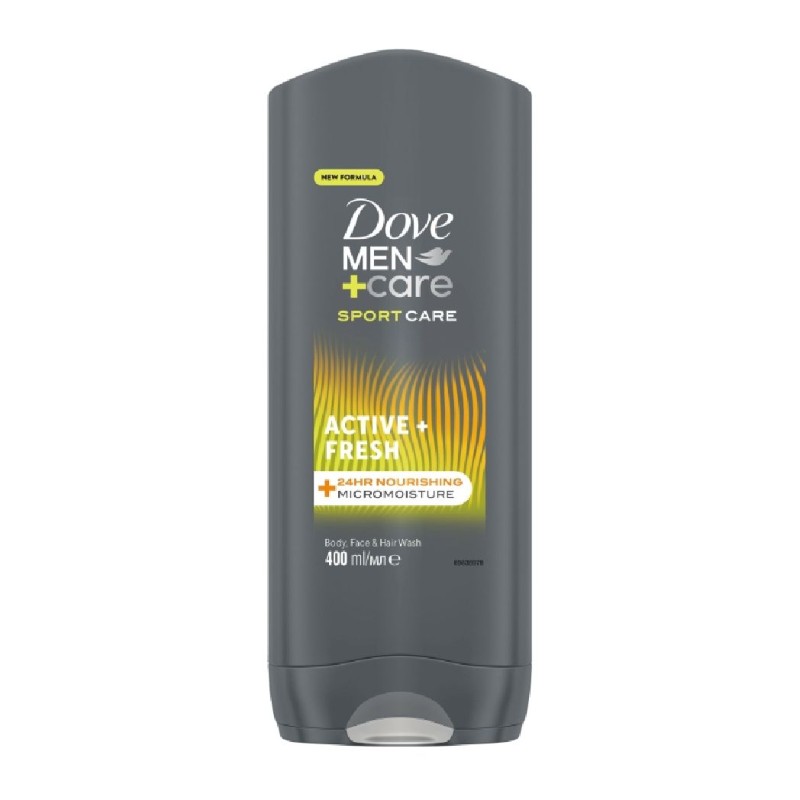 DOVE GEL DUS 400ML MEN SPORT ACTIVE FRESH
