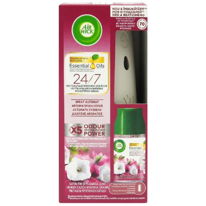 AIRWICK ODORIZANT AP+REZ 250ML SMOOTH SATIN MOON LILY